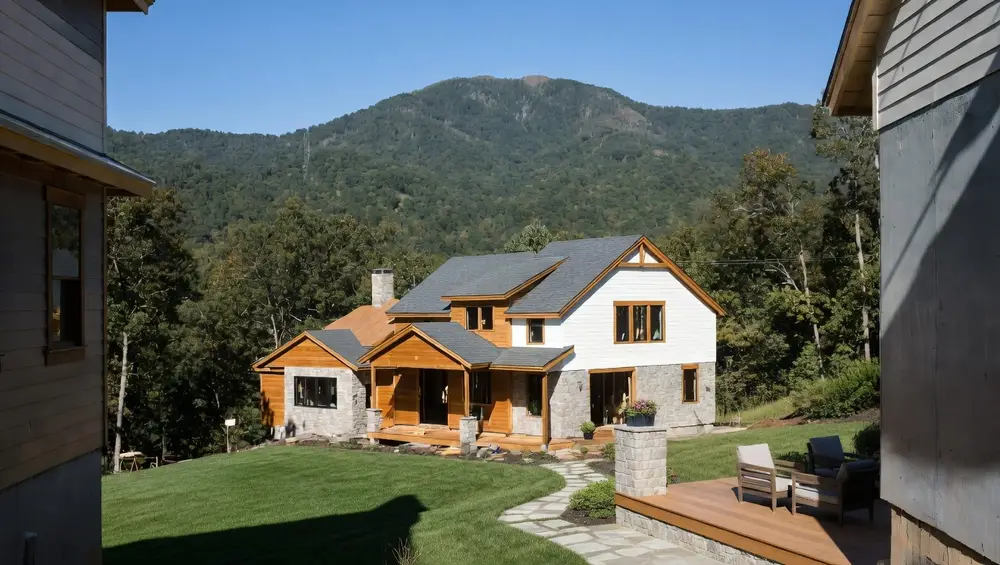 Western North Carolina mountains and communities