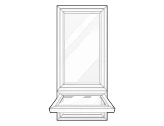 Casement & Awning replacement window in Western NC