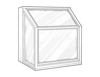 Garden replacement window in Western NC