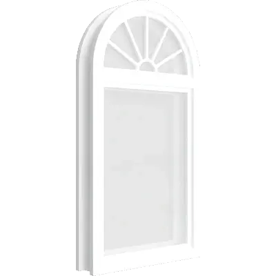 Specialty Shapes replacement window in Western NC
